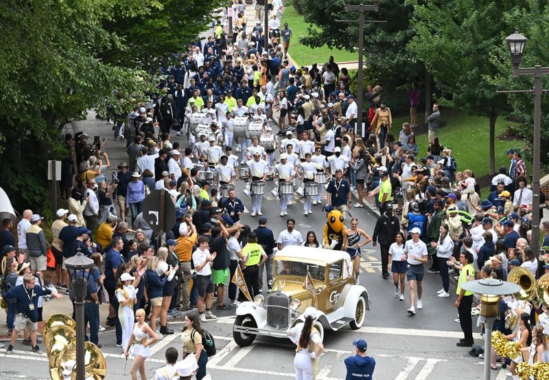 Prepare for a new and improved tailgating experience at all Georgia Tech home games this upcoming season as the details of the 'Helluva Block Party' have been released. (AJC file photo)