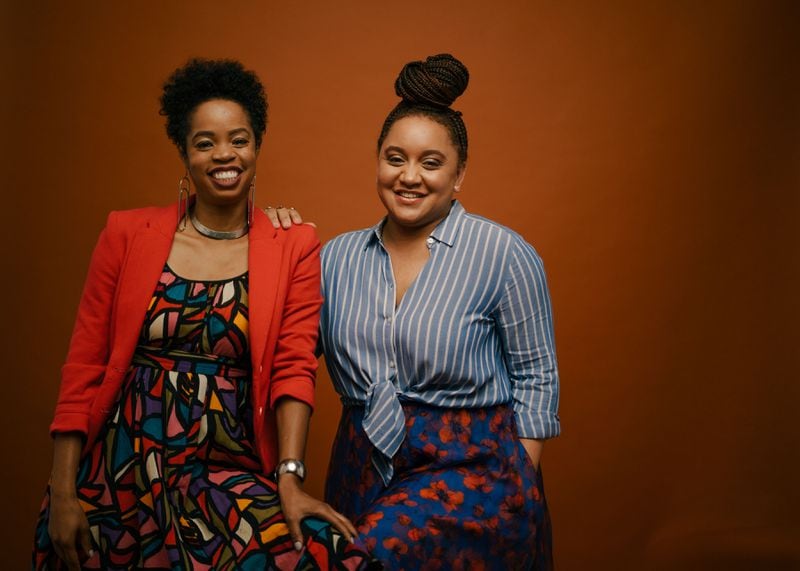 Daricia Mia DeMarr (left) and Lauren Jackson Harris (right) are the co-founders of Black Women in Visual Art dedicated to promoting the work of black curators and other behind the scenes art players.
Contributed by Mel Alexander
