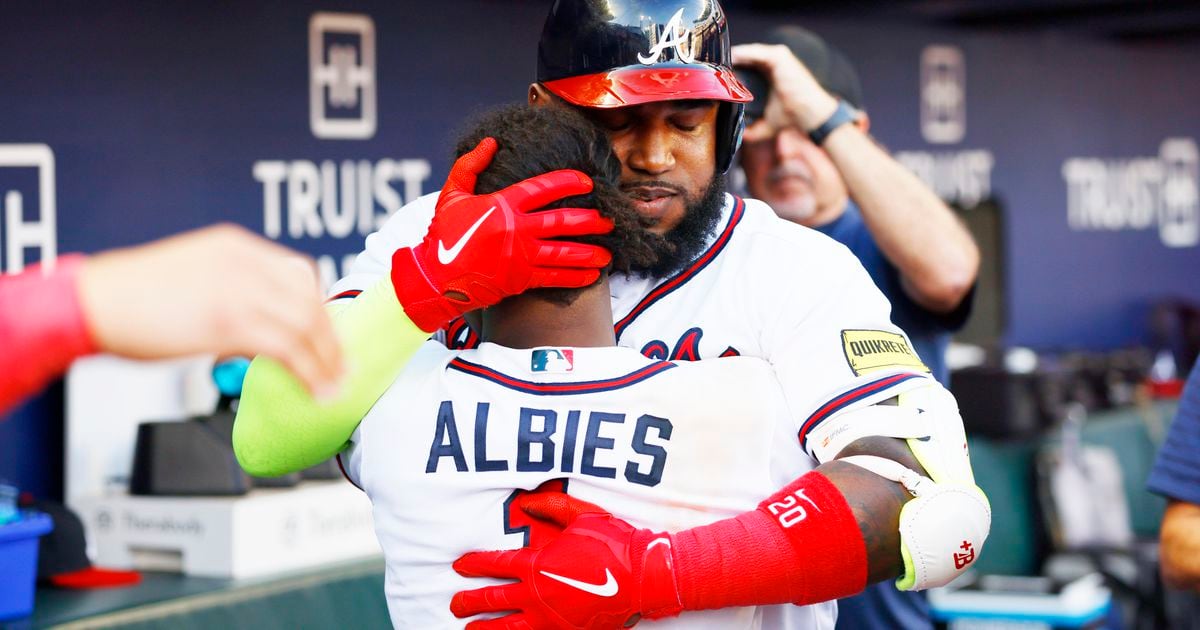 Braves tie season record with 307 homers as Ozuna hits pair in 10-9 loss to  Nationals