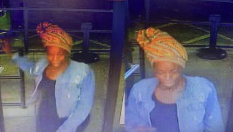 Before she was apprehended, police released surveillance photos of the woman inside the Waffle House.