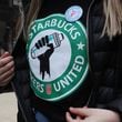 Workers at two Starbucks stores in metro Atlanta have filed petitions for union elections, according to Starbucks Workers United, the group organizing employees of the coffee giant. (John J. Kim/Chicago Tribune/TNS)