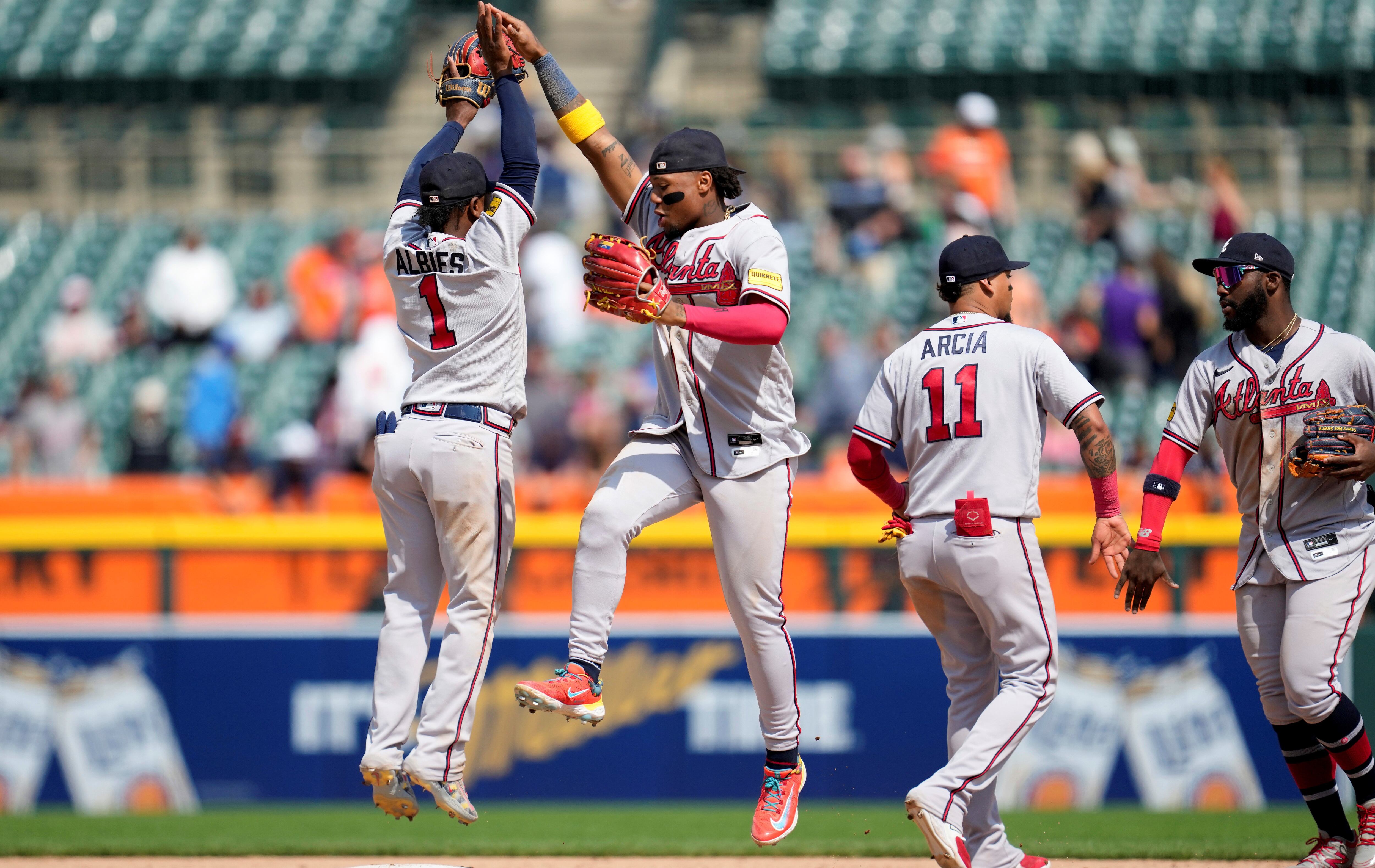 Rosario homer leads Braves to sweep Tigers in doubleheader South