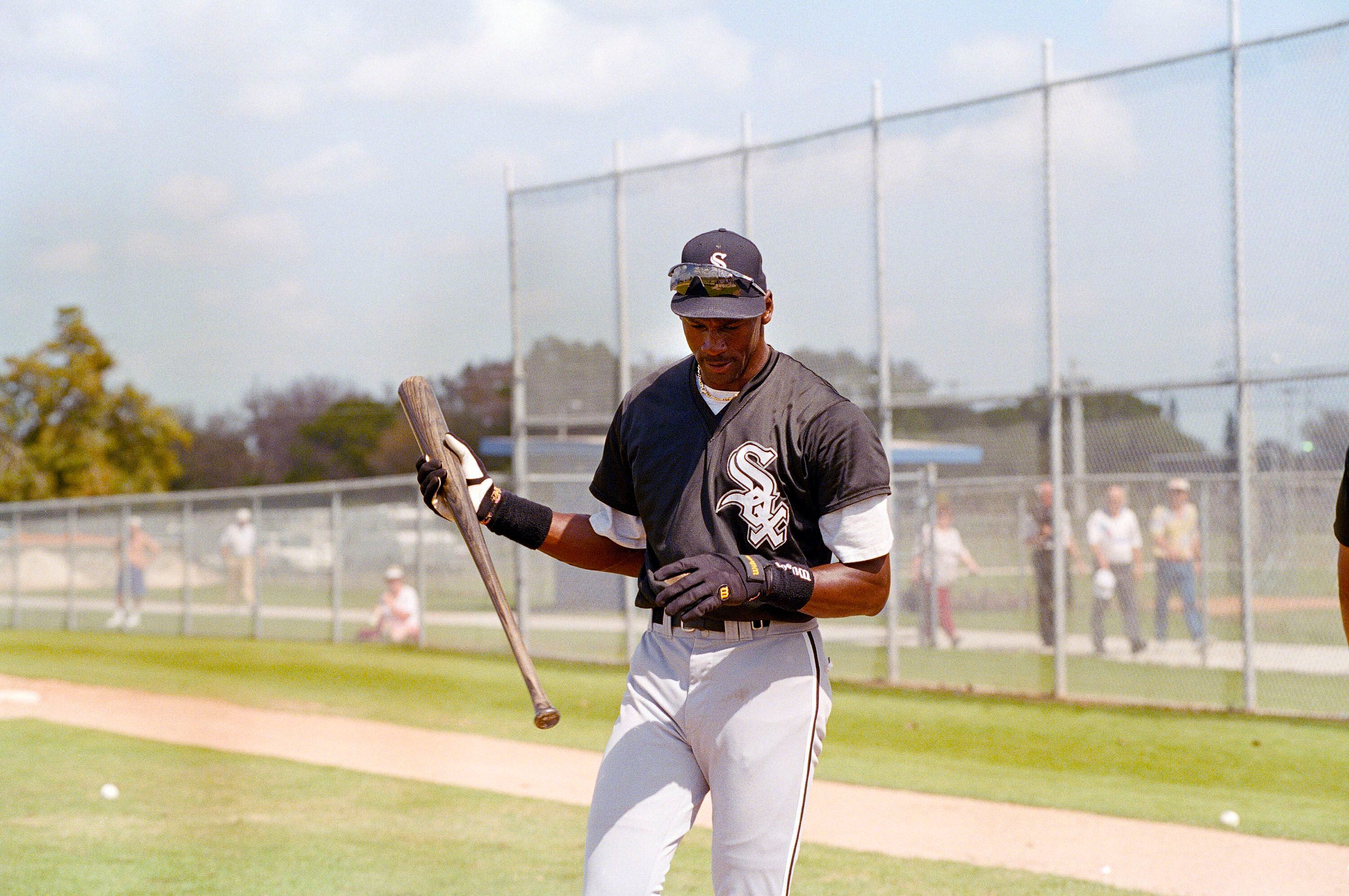 March 4, 1994: Michael Jordan makes his baseball debut with