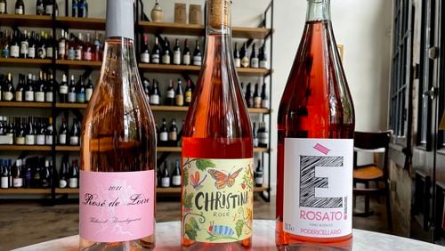 Try a natural wine from among the new vintage of rosés arriving just in time for summer. Krista Slater for The Atlanta Journal-Constitution