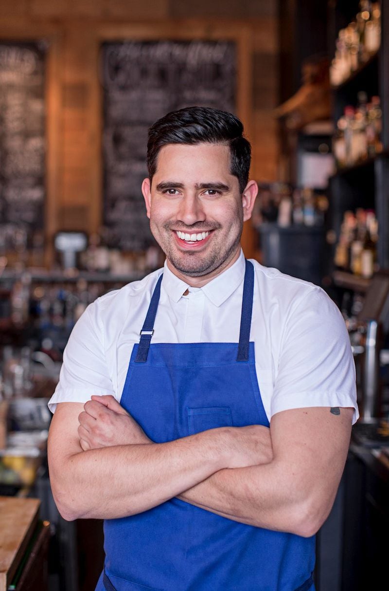 Bar Mercado Executive Chef Raul Dominguez was born in El Salvador and has a Mexican stepmother and Dominican stepdad. Courtesy of Heidi Harris