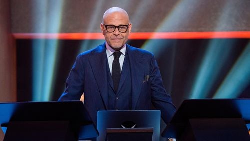 Alton Brown in "Iron Chef: Quest for an Iron Legend." (Greg Gayne/Netflix/TNS)