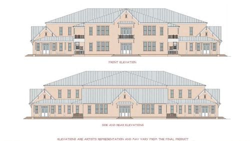 A development proposed near the Dacula intersection of Jim Moore Road and Hamilton Mill Parkway would bring houses, townhomes, retail, a church and a private school.