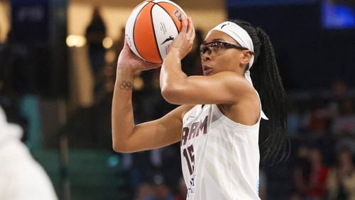 Allisha Gray scored 17 points for the Dream. (Jason Getz / AJC)