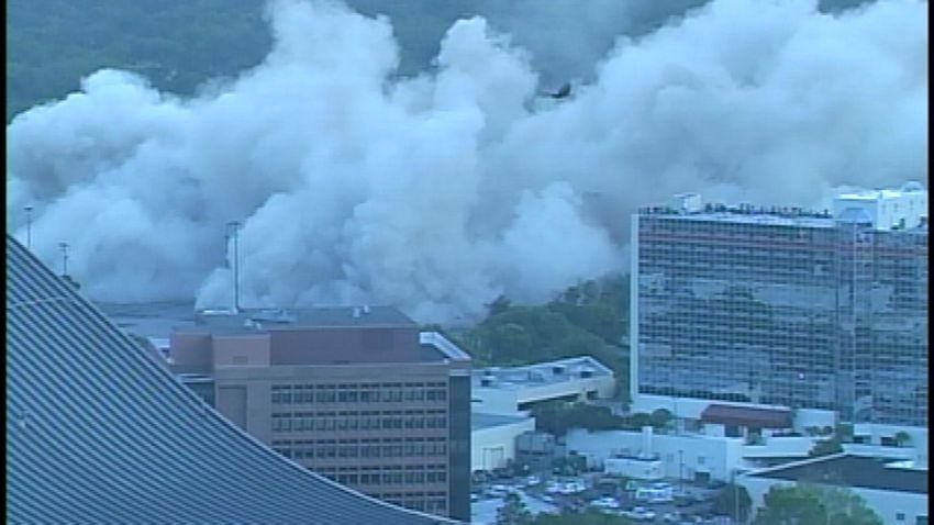 Orlando's Amway Arena imploded