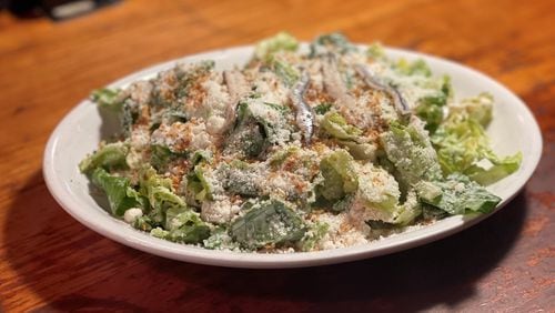 KR SteakBar’s Caesar Salad. (Courtesy of Daniele Brink)
