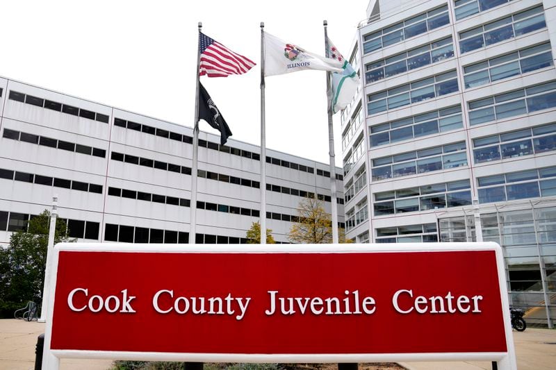 The Cook County Juvenile Temporary Detention Center is seen Monday, Sept. 23, 2024, in Chicago, which is one of several juvenile centers statewide where more than 200 men and women have filed lawsuits alleging they were abused as children while in custody. (AP Photo/Charles Rex Arbogast)