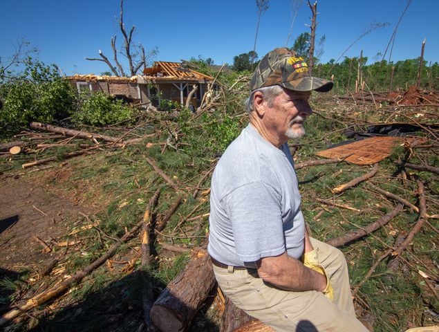 Photos: Tornadoes, violent storms rip through Georgia