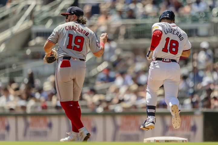 Nationals Braves Baseball