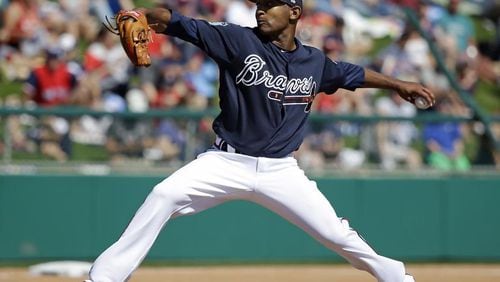 Sam Freeman pitched in a whopping 14 of the Braves’ first 21 games and wore down at the end of that stretch. (AP photo)