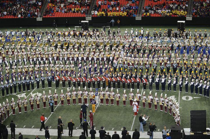 Photos from the 11th Honda Battle of the Bands at the Georgia Dome on Saturday, Jan. 26, 2013.