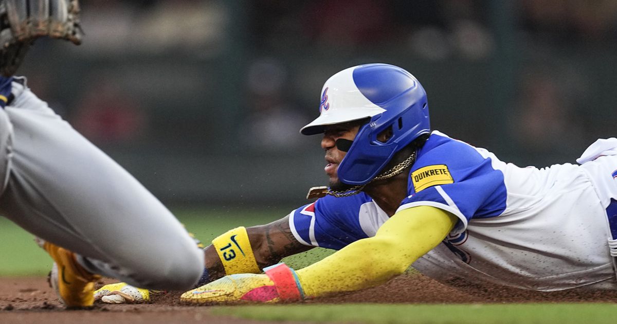 Braves star Ronald Acuña Jr. is first to hit 20 homers, steal 40