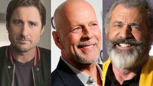 Films featuring Luke Wilson, Bruce Willis and Mel Gibson recently began filming in Georgia. CR: Showtime/AP