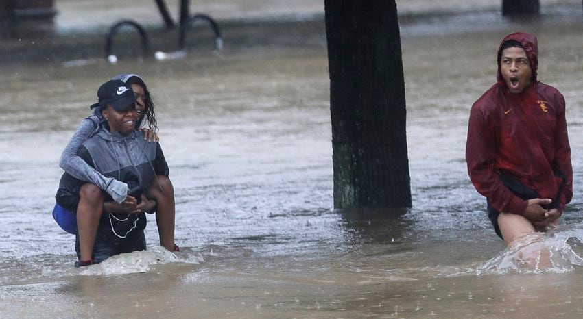 Devastation, flooding in Texas after Hurricane Harvey hits