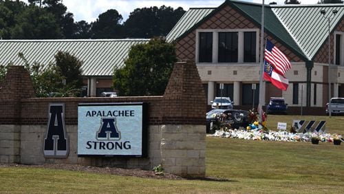 A Sept. 4 shooting at Apalachee High School left four dead and nine injured. (Hyosub Shin / AJC)