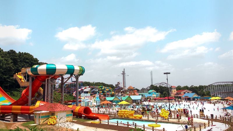 Hurricane Harbor is a water park inside Six Flags Over Georgia. 
(Courtesy of Six Flags Over Georgia)