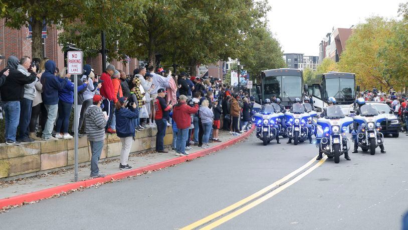 Braves Championship Parade details and route - Battery Power