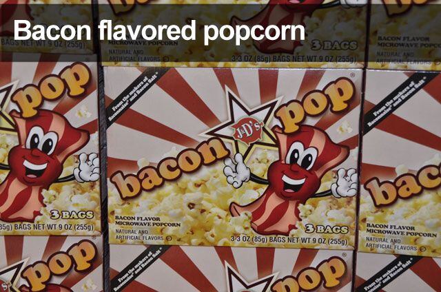 J&D's BaconPOP Bacon Flavor Microwave Popcorn Flavored Pop