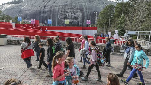 Stone Mountain Park. AJC file photo. JOHN SPINK/JSPINK@AJC.COM