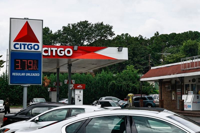 The Citgo gas station on Martin Luther King Jr. Drive in Atlanta, pictured on Wednesday, August 17, 2022. (Natrice Miller/natrice.miller@ajc.com)