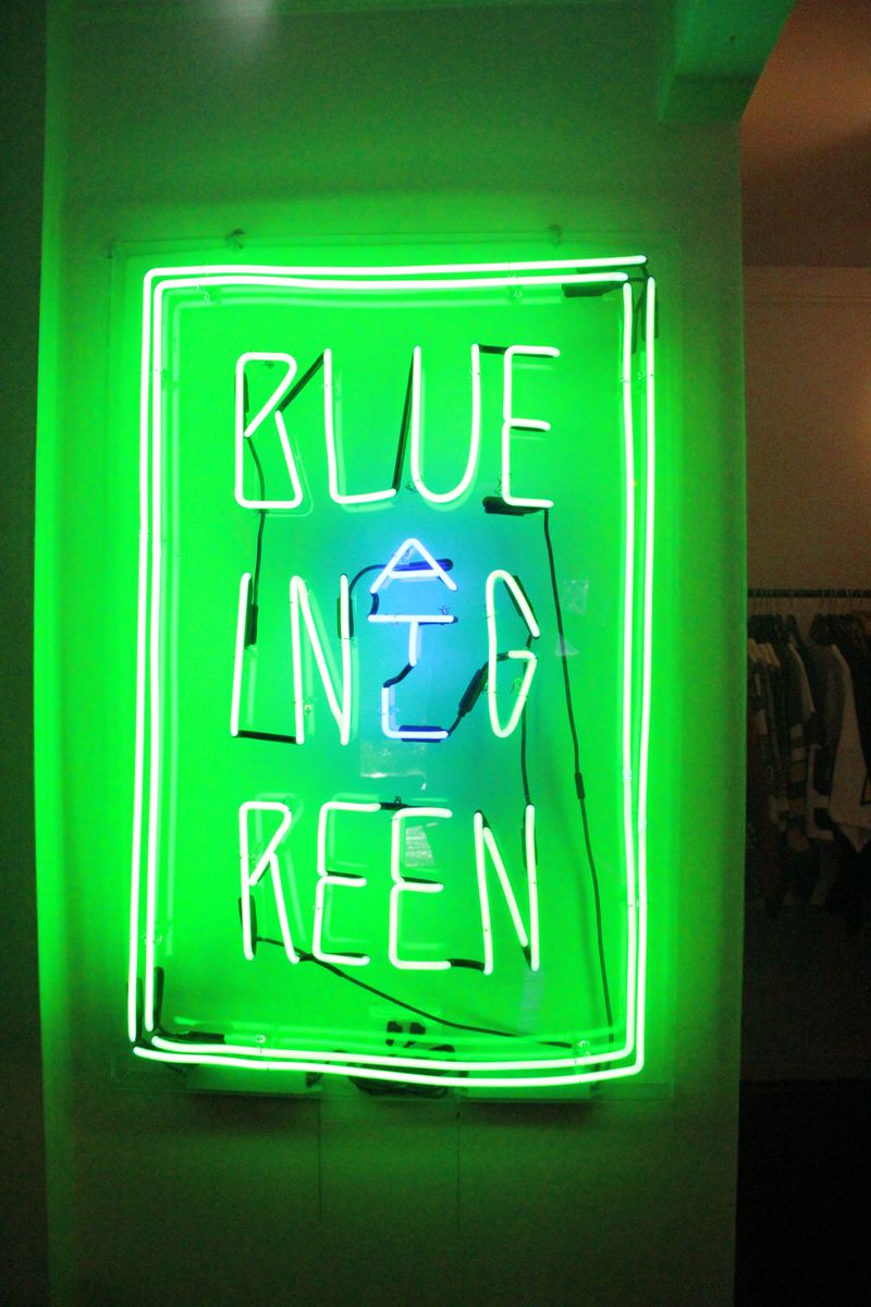 The Heavy Market includes a section of the story dedicated to the Blue in Green boutique of rare Japanese menswear.