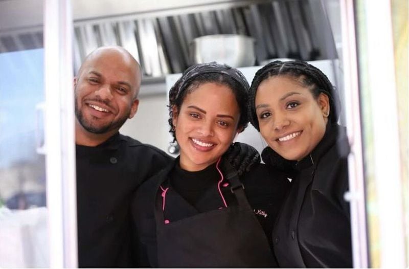 The Broady family, who are natives of Jamaica, are opening Bussin Jerk in the Politan Row at Ashford Lane food hall. / Courtesy of Bussin Jerk