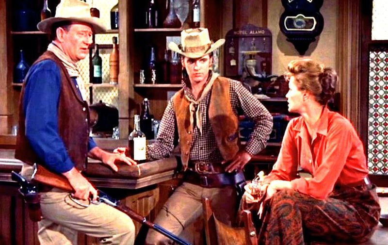 The 1959 movie "Rio Bravo" will be featured next month on TCM as part of a celebration of 100 years of Warner Brothers. WARNER BROTHERS