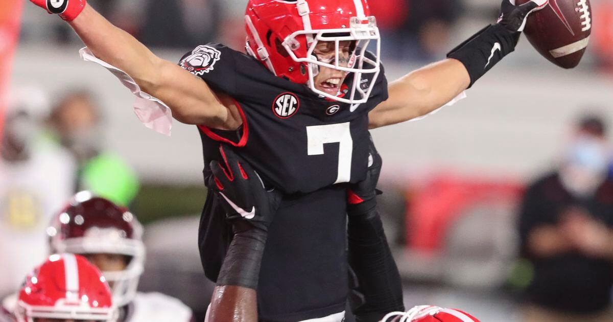 Daniels lifts Georgia to 31-24 victory over Mississippi State