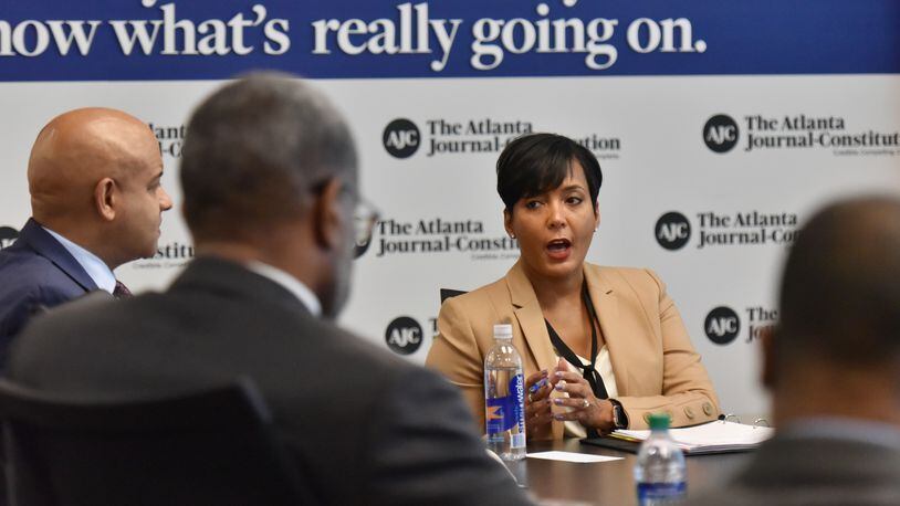 Atlanta Mayor Keisha Lance Bottoms and her 'in spite of' year