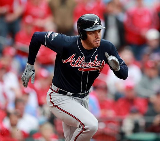 Photos: Braves prepare for 3 of the NLDS at St. Louis