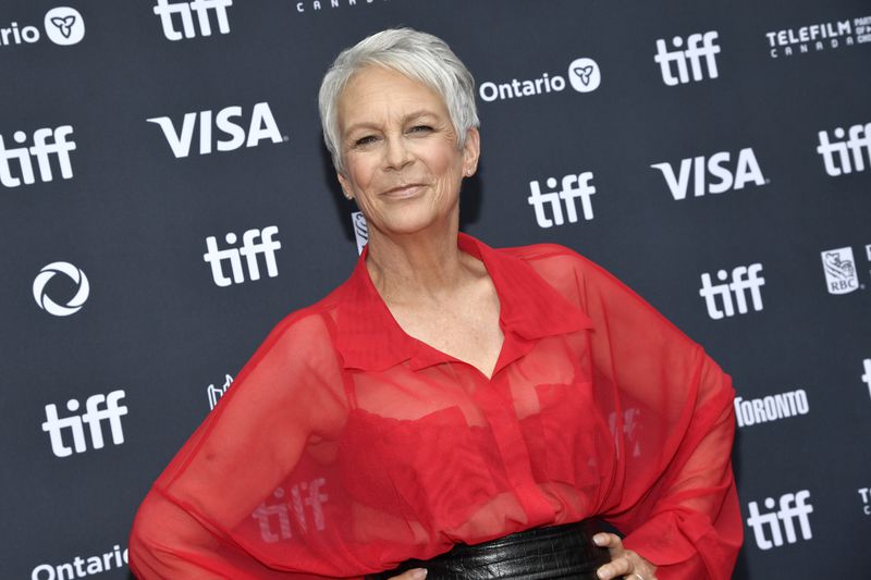 Jamie Lee Curtis attends the premiere of "The Last Showgirl" during the Toronto International Film Festival on Friday, Sept. 6, 2024, at Princess of Wales Theatre in Toronto. (Photo by Evan Agostini/Invision/AP)