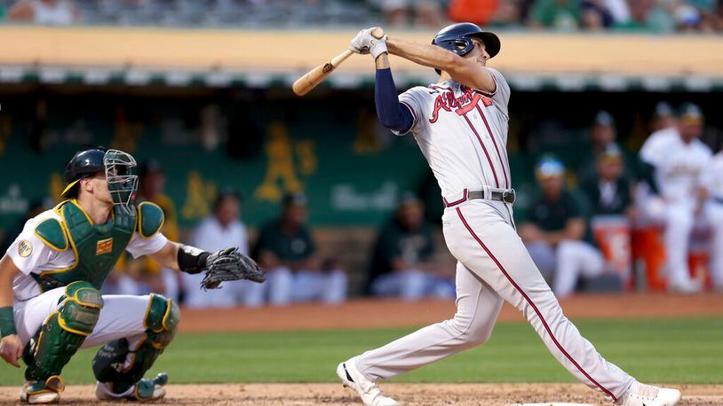 Atlanta Braves' Sean Murphy, Matt Olson facing Oakland Athletics