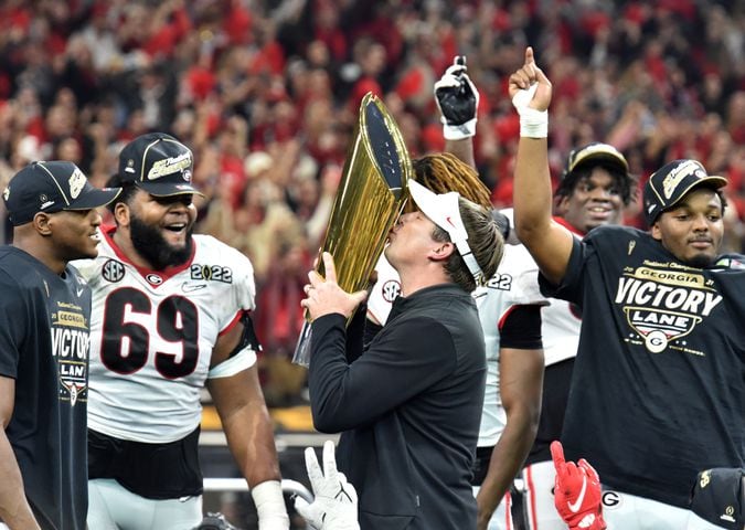 Soak it in: Georgia football wins national championship