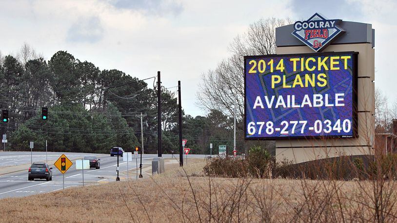 Gwinnett Braves game - Picture of CoolRay Field, Lawrenceville - Tripadvisor