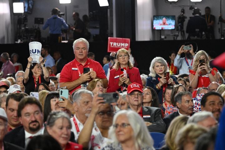 Day 1 Georgia delegates at RNC