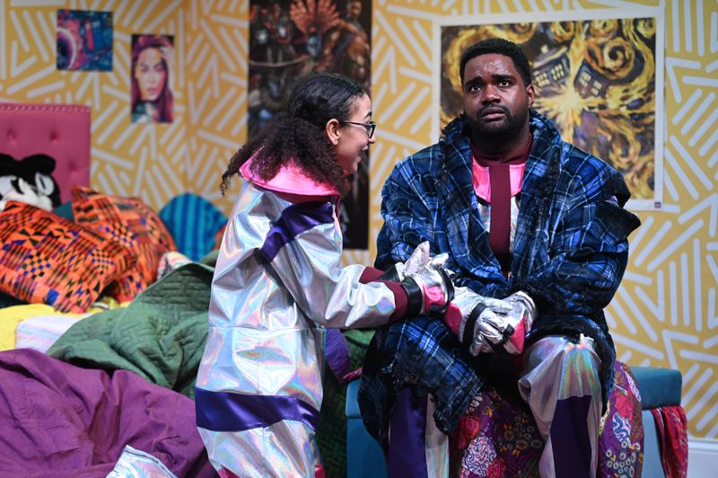 Scenes between Jasmine and her Uncle Craig, right, are where the performance really shines.