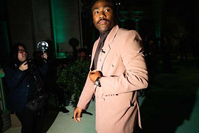 Donald Glover at the Met Gala in May.
                      