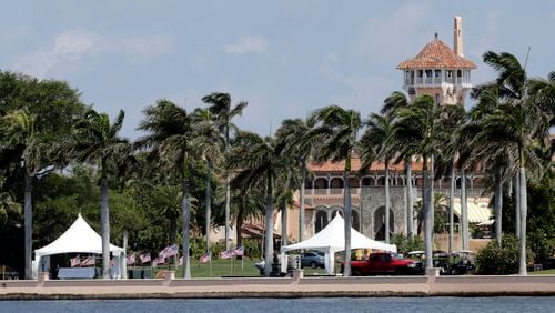 The Mar-a-Lago resort in Palm Beach, Fla. The president is writing his members-only Palm Beach property into the history books by hosting China President Xi Jinping there on Thursday. AP /Lynne Sladky