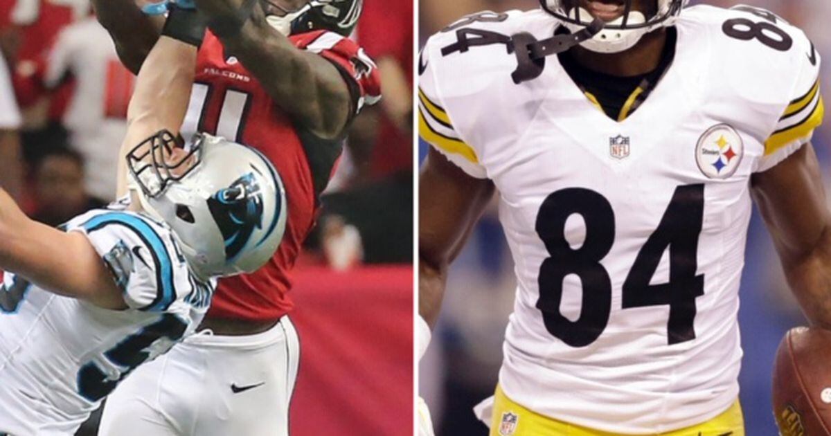 2018 NFL season: Antonio Brown, Julio Jones lead top 10 WRs