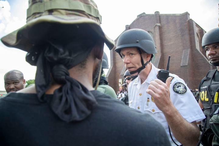 PHOTOS: Fourth day of protests in downtown Atlanta