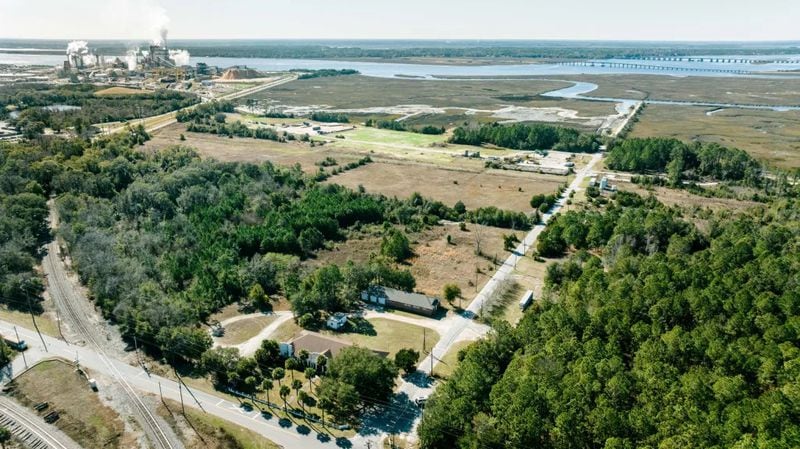 The LCP Chemicals Superfund Site, Feb. 7, 2024, Brunswick, GA. (Photo Courtesy of Justin Taylor/The Current GA)