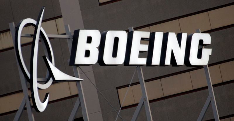 FILE - The Boeing logo is pictured Jan. 25, 2011, on the property in El Segundo, Calif. Boeing announced plans late Sunday, June 30, 2024, to acquire Spirit AeroSystems for $4.7 billion in an all-stock transaction for the manufacturing firm. (AP Photo/Reed Saxon, File)