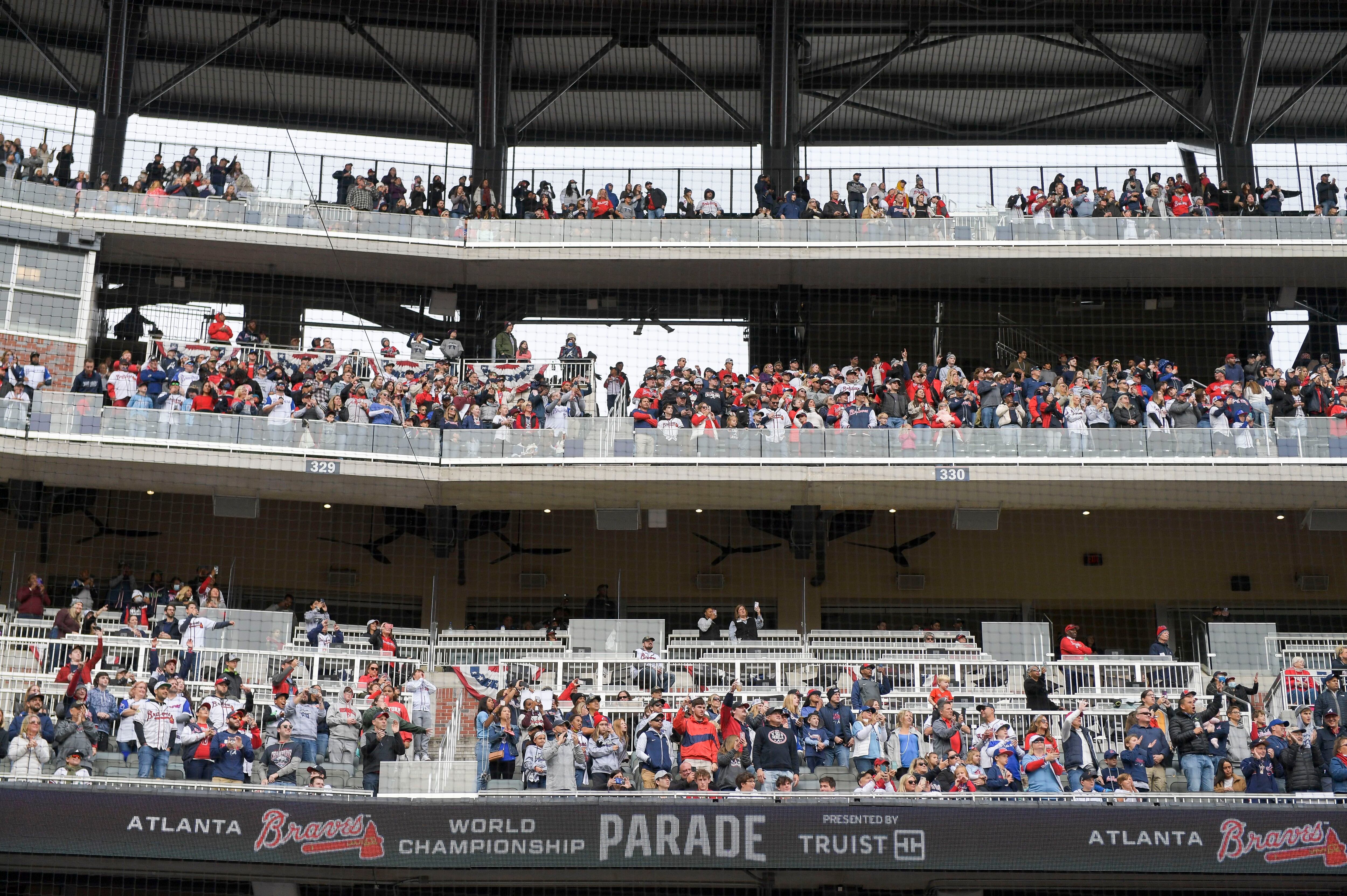 Fans set to welcome back Atlanta Braves as champs