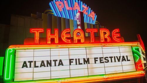 Many of the events and screenings for the annual Atlanta Film Festival take place at the historic Plaza Theatre on Ponce de Leon Avenue. CONTRIBUTED BY ATLANTA FILM FESTIVAL