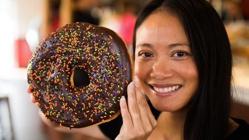 At Hans' Bakery, the Texas Doughnut is the size of your head. (Mark Vancleave/Minneapolis Star Tribune/TNS)