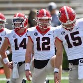 Georgia football-quarterback room